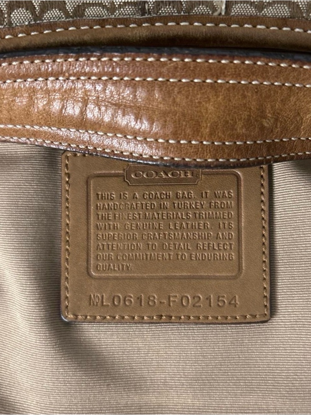 Coach Soho Vintage Hobo Shoulder Bag F02165 - Picture 5 of 7